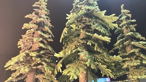 Miniature Terrain Tutorial- Advanced Pine Trees