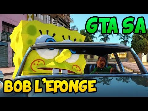 BOB L’ÉPONGE AVEC C.J ??? 🧽👦🏾 | GTA SAN ANDREAS