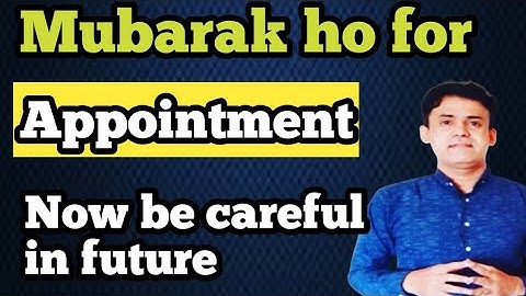 Mubarak ho for appointment || And be careful in future || IBA PST JEST Appointment