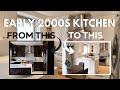 Early 2000s Kitchen Update | Painting Kitchen Cupboards