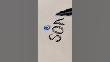 BUBBLE NAME latter Art #shorts#deepindiy#calligraphy#nameart#name#bubble#signature#latteart#trending