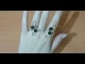 How to Make a Simple Wire Wrapped Bead Ring | How to Make a Simple Wire Wrapped Bead Ring + Tutorial