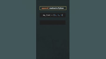How to Use append() Method in Python Lists#PythonProgramming #PythonLists #CodeWithPython