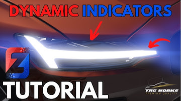 Dynamic Indicators Tutorial Race Dials GTA 5 Zmodeler 3