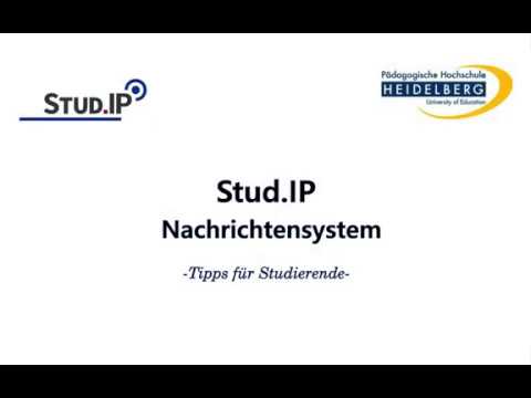 Stud.IP - Das Nachrichtensystem