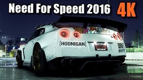 Need for Speed 2016 - 4K ULTRA - GTX 1070 Frame Rate Test
