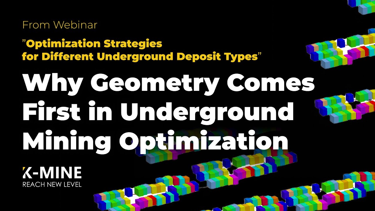 Why Geometry Comes First in Underground Mining Optimization - YouTube