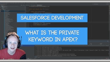 Salesforce Apex Master Class (Ep. 25) - When to use the Private Keyword In Apex
