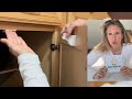 Damage-Free Child Proof Cabinet Locks Open with Magnet. Quick install demo.