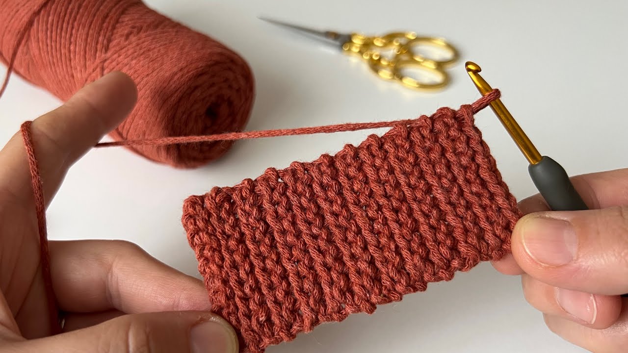 BAG HANDLE CROCHET / Easy Crochet Bag Handle Tutorial / ÖRGÜ ÇANTA SAPI