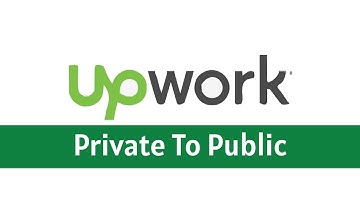 How to Change Upwork Profile Visibility from Private to Public | Upwork