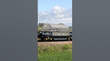 Nuclear Trains Around the World - How do we deal with Nuclear Waste #nuclear #train #waste #fyp