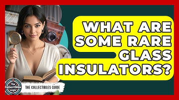 What Are Some Rare Glass Insulators? - The Collectibles Guide