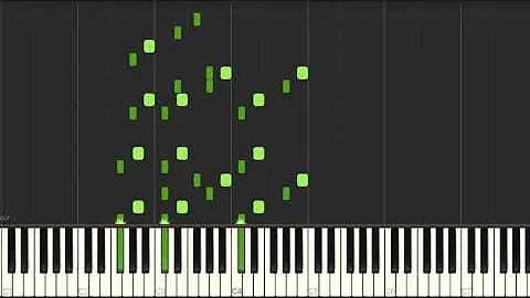 Spy Vs  Spy Theme Synthesia Piano Tutorial