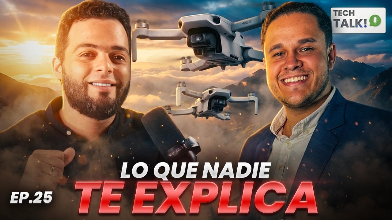 Drones en RD: lo que nadie te EXPLICA! | Tech Talk con Harold Ramírez EP.25