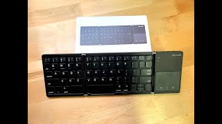 Reviewing the Jelly Comb Foldable Bluetooth Keyboard! Very Portable & Very Convenient/Cool!