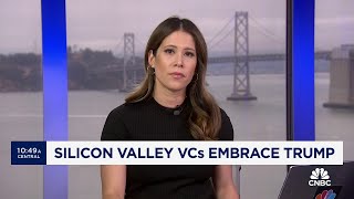 Silicon Valley elites back Trump