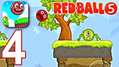 Red Ball 5 Mobile - Gameplay Walkthrough Part 4 All Levels (iOS, Android)