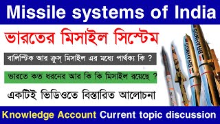 missiles of India | Knowledge Account | gk in Bengali | WBCS | WBP |  WBPSC | RRB ntpc | defence gk screenshot 5