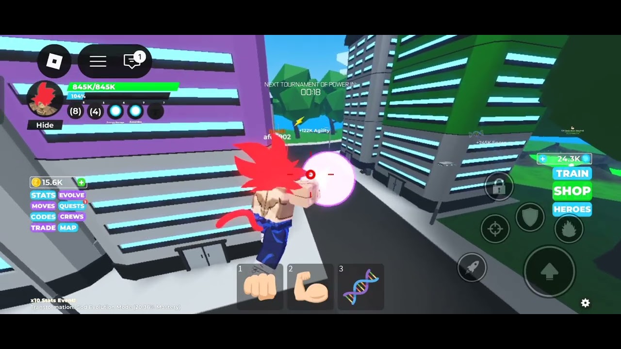 SUPER EVOLUTION PART 2 | NEW POWERS UNLOCKED🔥🗿🍷 | ROBLOX