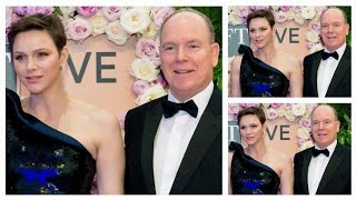 Prince Albert and Princess Charlene attended Financial Times Business of Luxury Gala Dinner