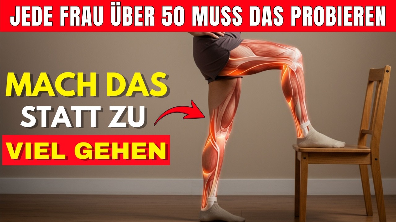 Die besten Übungen für starke Beine & Balance nach 60 (ohne stundenlanges Laufen)