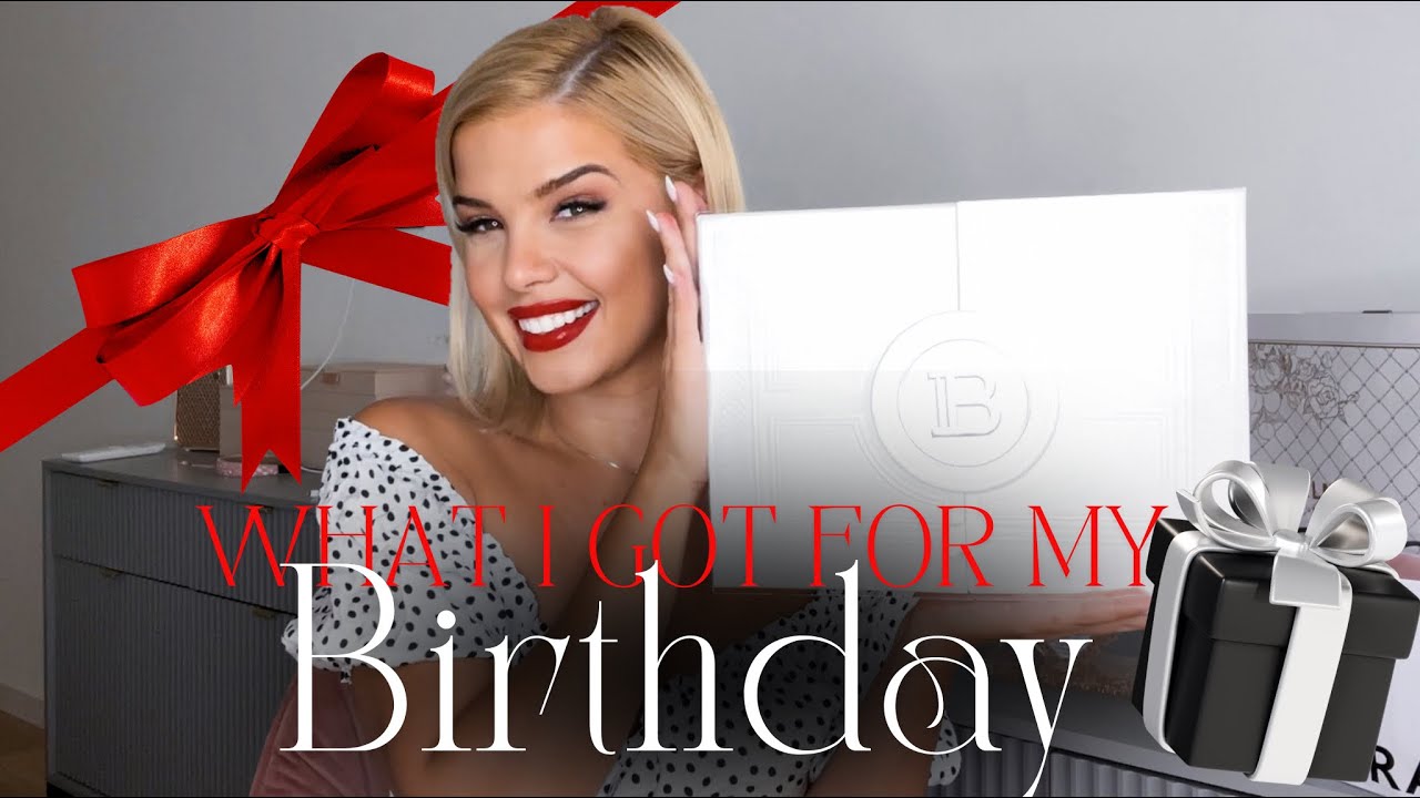 Какво получих за рождения ми ден 🥰🎁