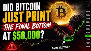 Bitcoin Hit $58K... Was That the Bear Market Bottom?
