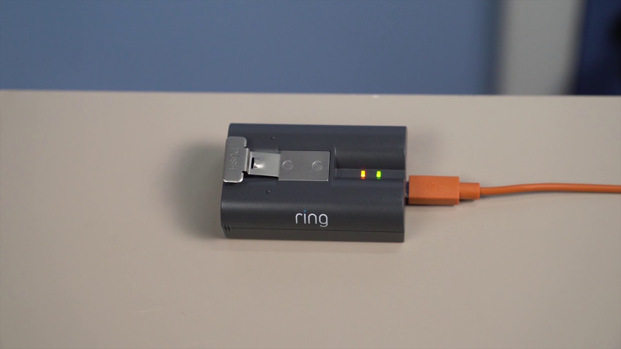 ring video doorbell charging time