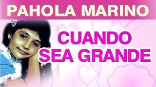 Marino - Cuando Sea Grande (musica) chords