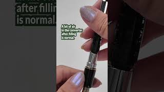 How To Fill Pilot Con 70 Converter #fountainpen #howto #ink