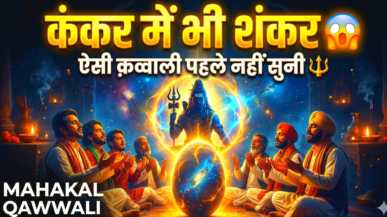 “कंकर में भी शंकर 😱 | Mahakal Qawwali | Shiv Bhakti | शिव ऐसी क़व्वाली पहले कभी नहीं सुनी होगी 🔱”