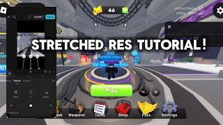 STRETCHED RES TUTORIAL!! FOR CAPCUT!!#capcut