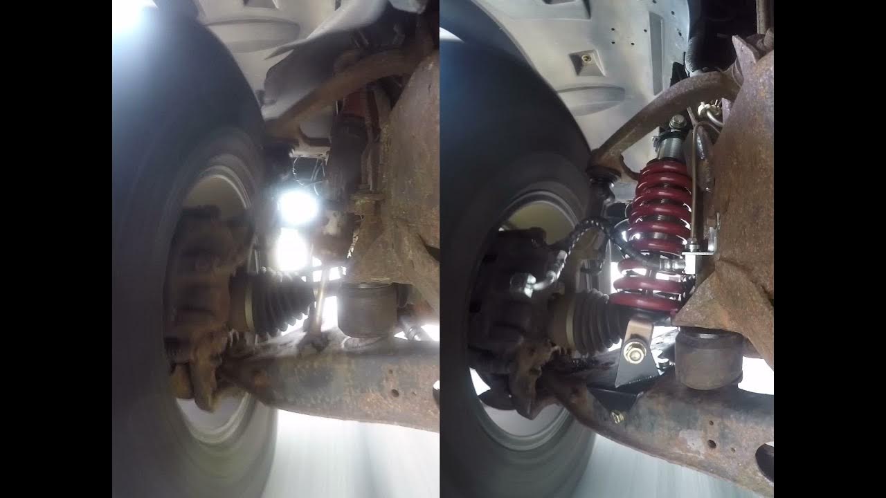 Ford Ranger torsion bar vs coilover YouTube