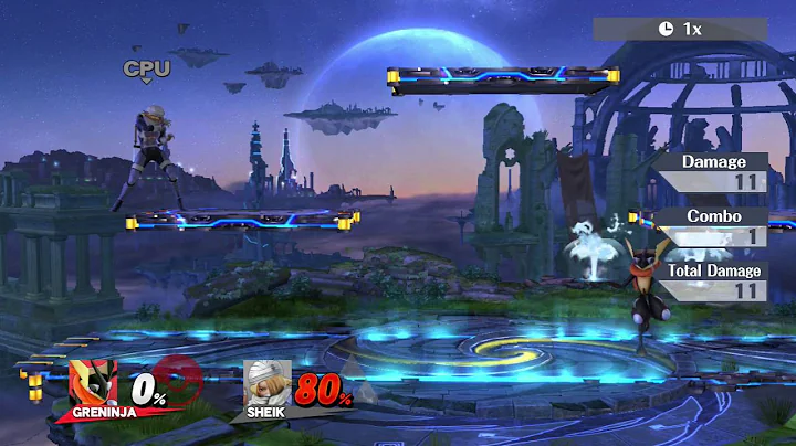 Greninja Platform Shadow Sneak Advanced Technique (Works 1.1.6)