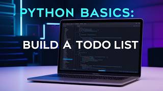 Learn to Code in Python: Build a To Do List