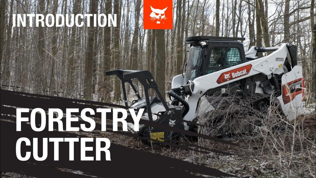 Bobcat Super Flow Forestry Cutter YouTube