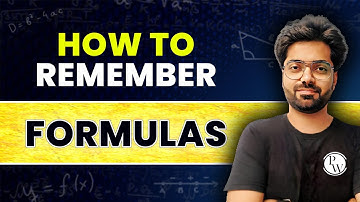 How to remember formulas?