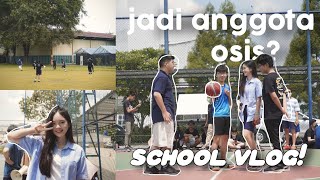 SCHOOL VLOG: OSIS / Student Council’s First Event 2023  🥳 Basketball, carnival games, cari cuan 💰