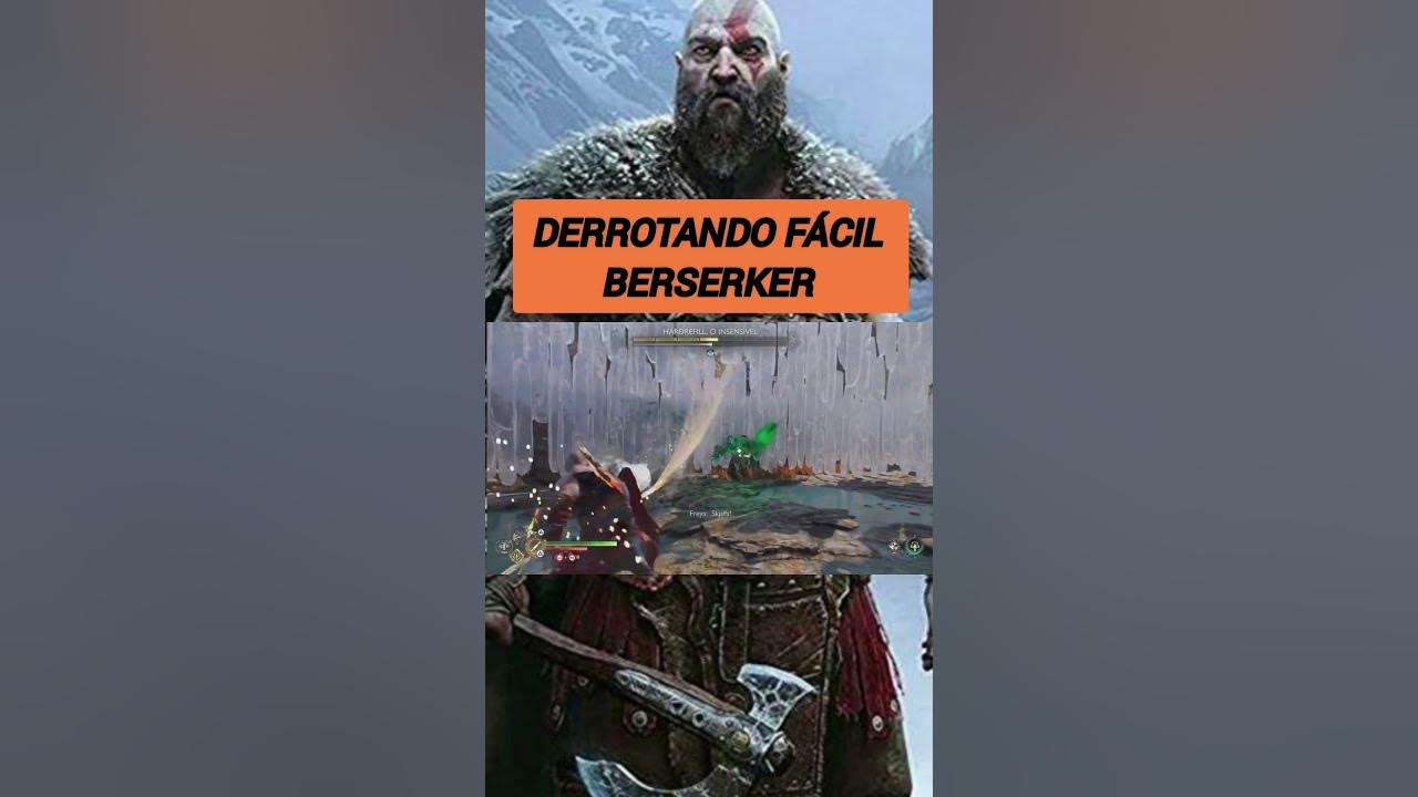 Hardrefill, o Insensível God of War Ragnarok: Como derrotar o Berserker em  Svartalfheim? - Millenium