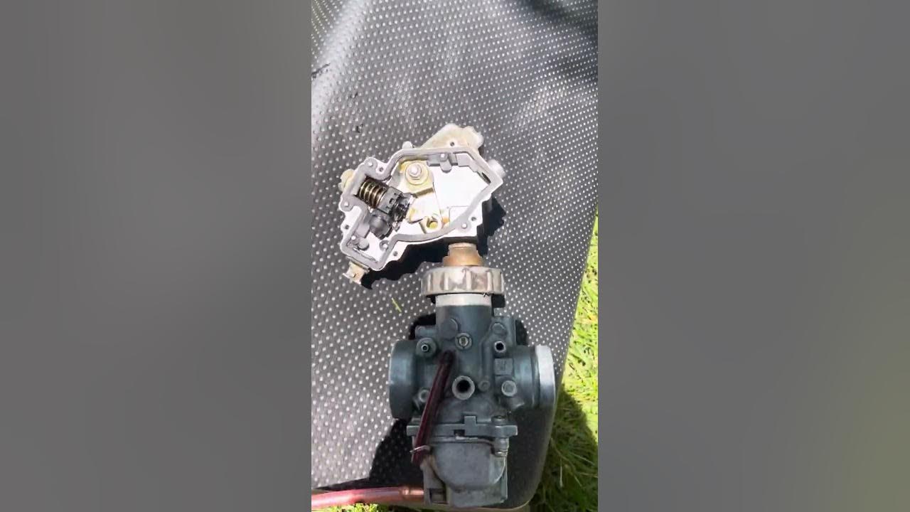 2003 Yamaha Blaster idle adjustment YouTube