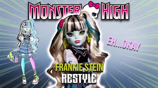 THIS is How They Should Have Looked + 1K Giveaway | Monster High G3 Frankie Stein Restyle