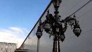 Кованый уличный фонарь. Киев.(, 2013-02-24T11:37:32.000Z)
