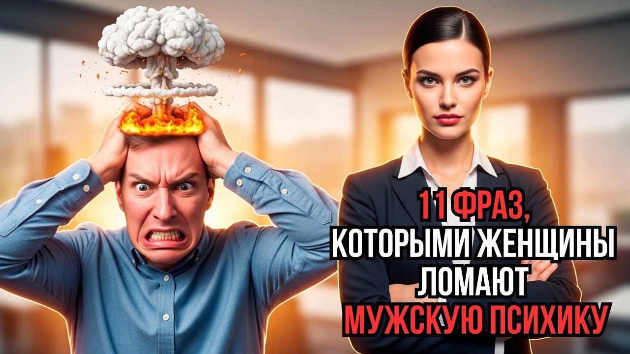 11 фраз, которыми женщины ломают мужскую психику. Слова-убийцы.