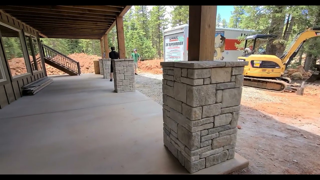 How to build Stone columns