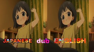 Kao Japanese dub and English dub voice Comparison / Akebi's sailor uniform