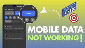 How to Fix Mobile Data Not Working on Android 2025 | Mobile Data Doesn
