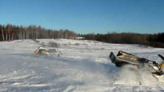Girl bails on sled [the originial]