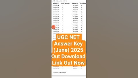 UGC NET Answer Key 2025 ✅ How To Check UGC NET June Answer Key ? UGC NET Answer Key Kaise Check Kare