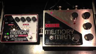 Electro Harmonix Memory Boy vs Memory Man